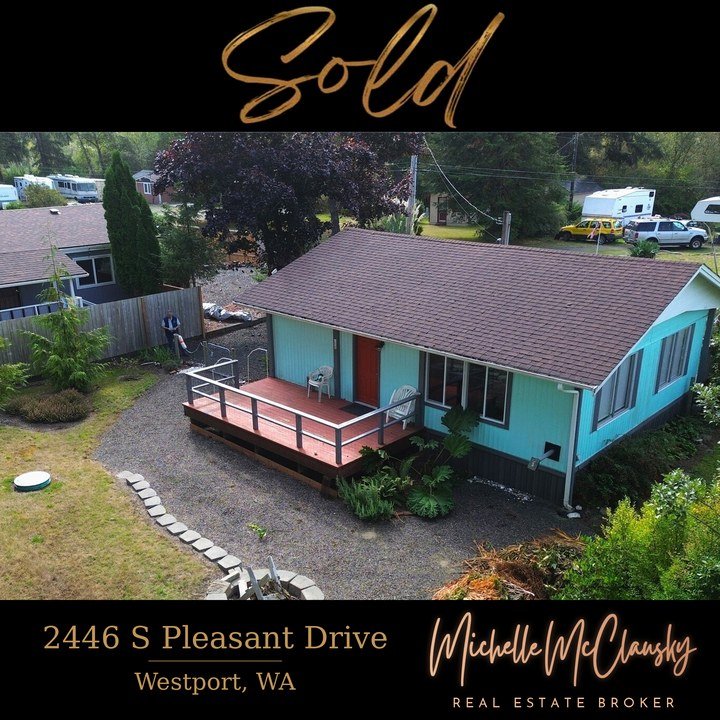 Sold: 2446 S Pleasant Drive Westport, WA