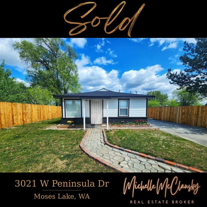 Sold: 3021 W Peninsula Moses Lake, WA