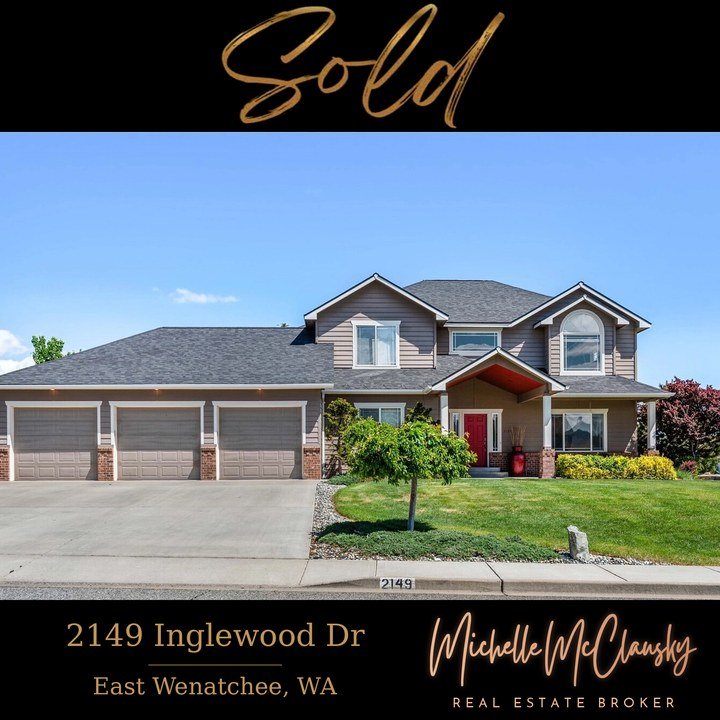 Sold: 2149 Inglewood Dr East Wenatchee, WA