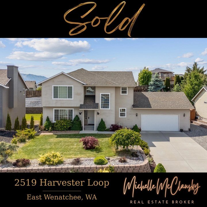 Sold: 2519 Harvester Lp East Wenatchee, WA