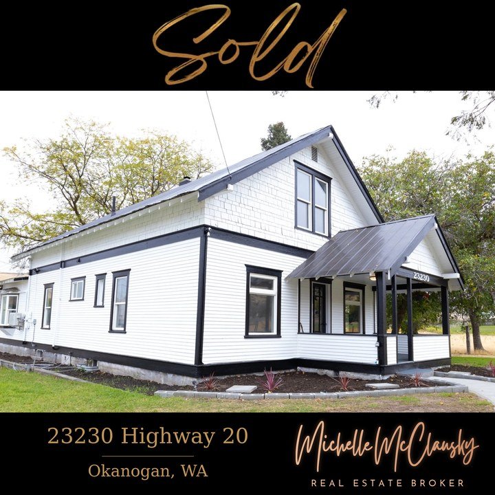 Sold: 23230 Highway 20 Okanogan, WA