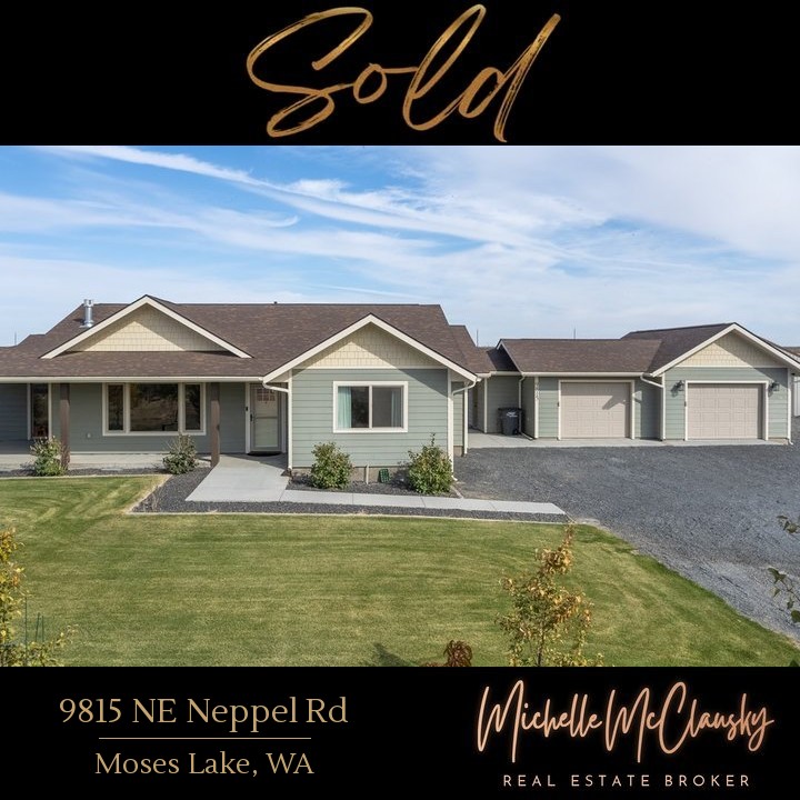 Sold: 9815 NE Neppel Rd Moses Lake, WA
