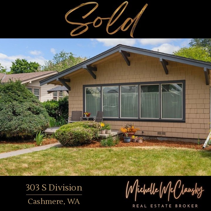 Sold: 303 S Division Cashmere, WA