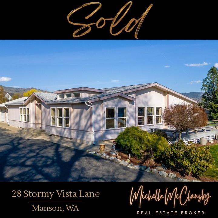 Sold: 28 Stormy Vista Lane Manson, WA