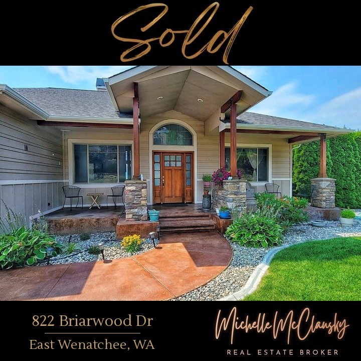 Sold: 822 Briarwood Dr East Wenatchee, WA